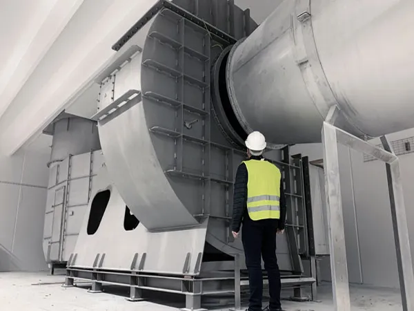 What is a centrifugal fan?