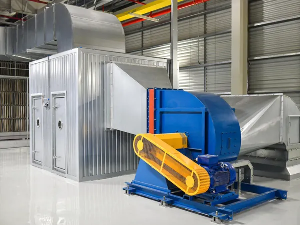 How to determine if the impeller of a centrifugal fan needs balancing?